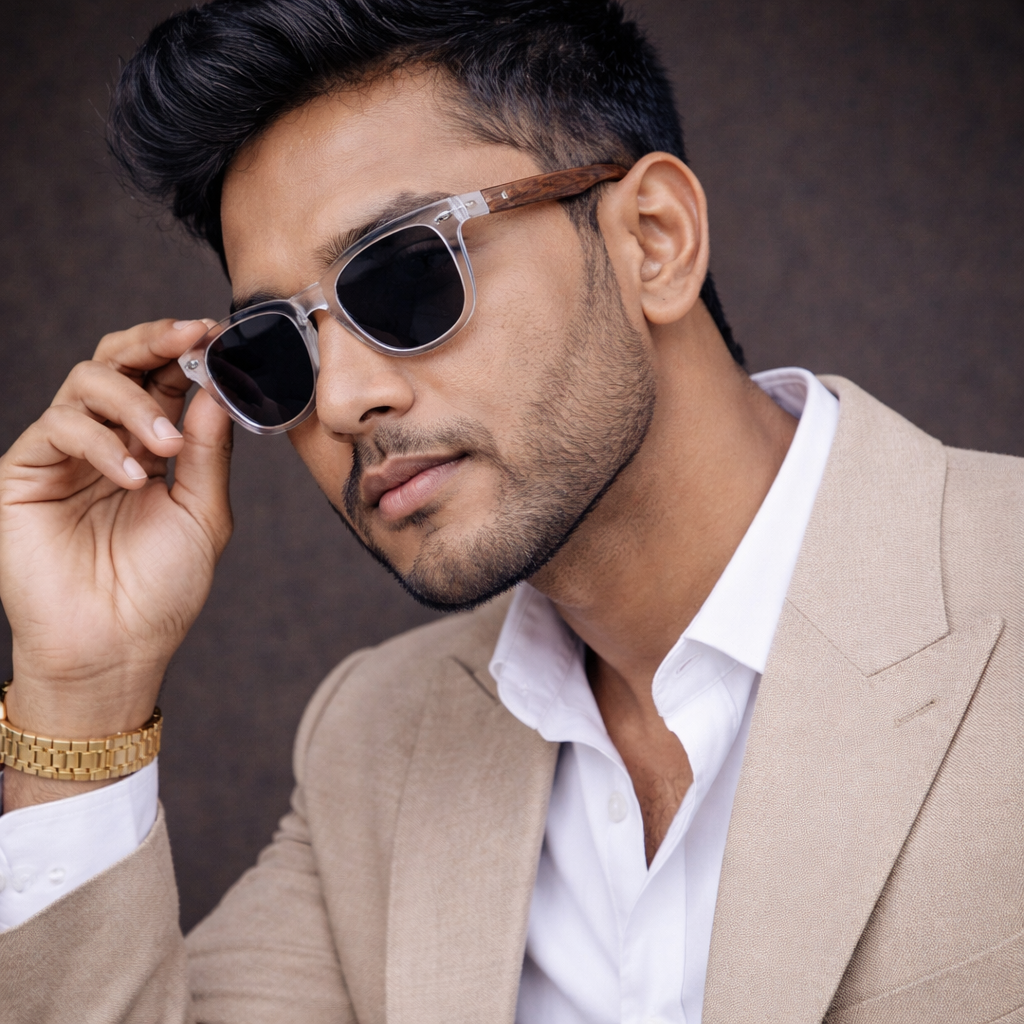 Wooden Sunglass Brown 02