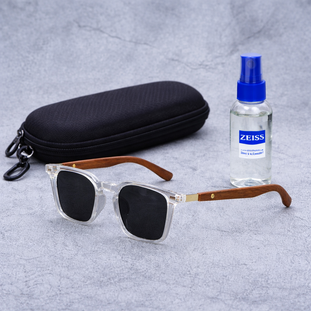 Wooden Sunglass Brown 02